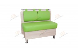 Прямой диван для кухни с ящиком Сюрприз ДС56 зеленый