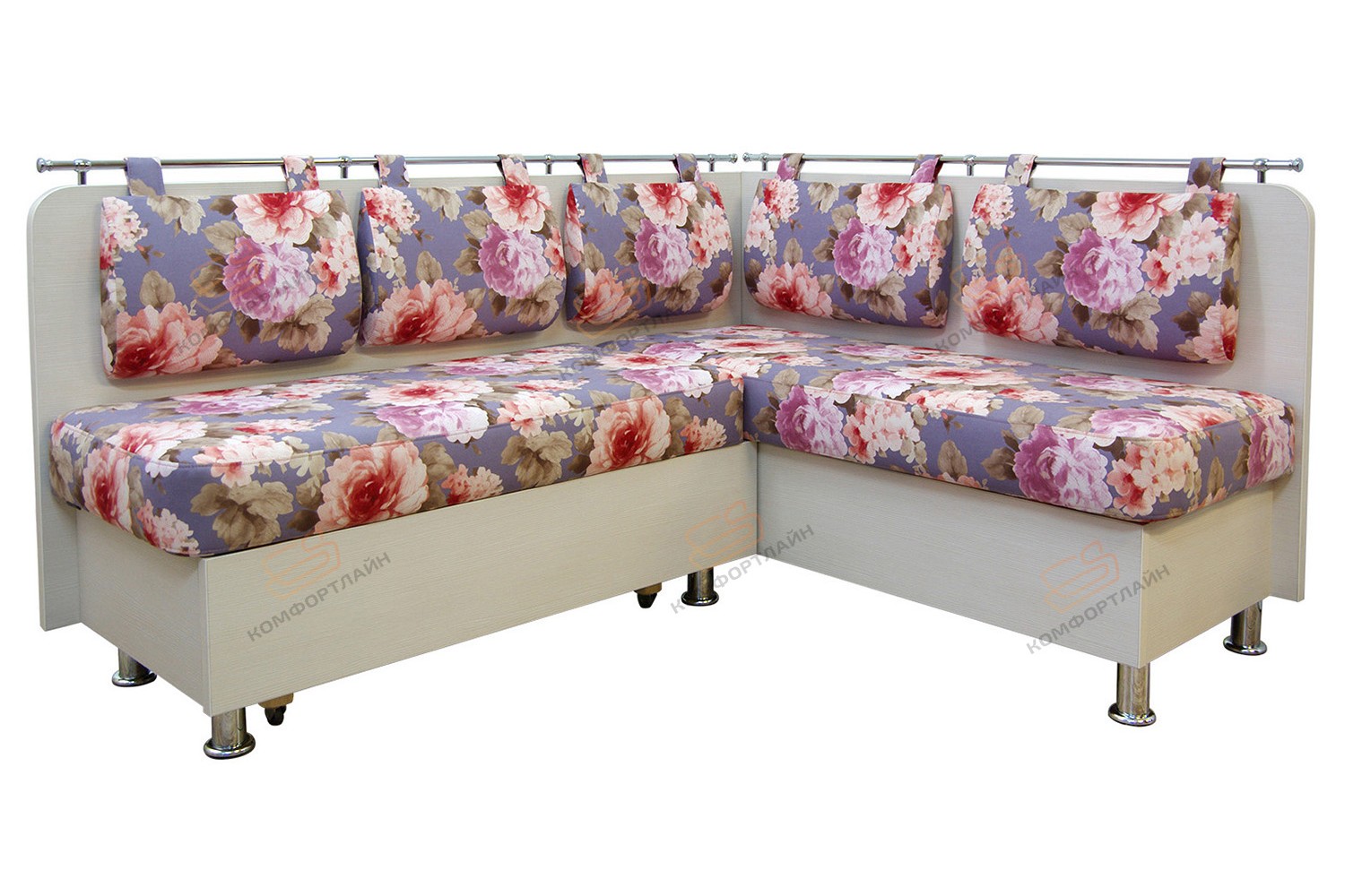Угловой диван для кухни Сюрприз ДС36 белый – купить в Москве по цене 36 680руб. в интернет-магазине мебели Аната-Мебель