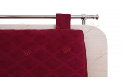 Угловой диван для кухни бордовый Сюрприз СВ ДС49