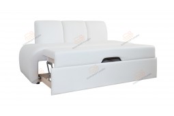 Прямой диван для кухни со спальным местом Вегас ДВ10 белый