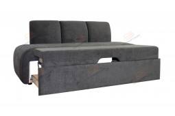 Прямой диван для кухни со спальным местом Вегас ДВ15 серый