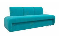 Прямой диван для кухни со спальным местом Вегас ДВ19 голубой