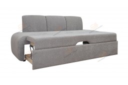 Прямой диван для кухни со спальным местом Вегас ДВ21 серый